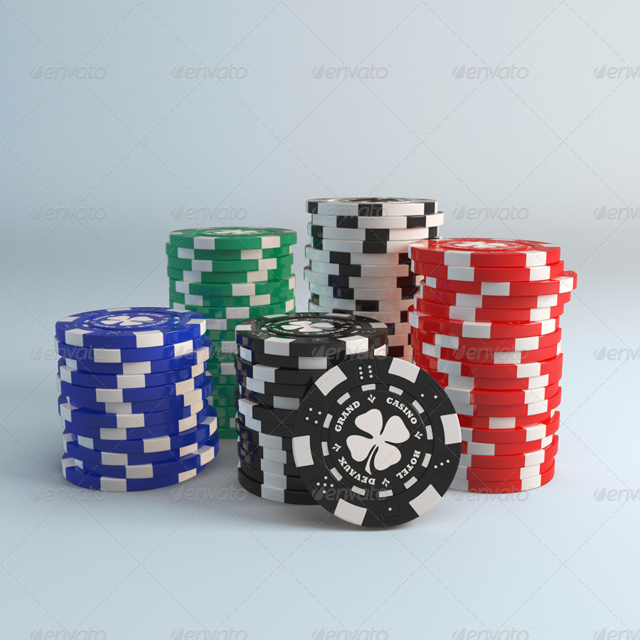 Poker Chip Mockup, Graphics GraphicRiver